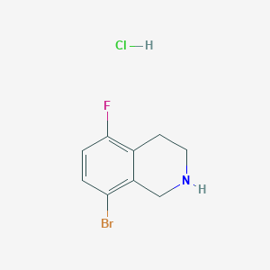 8-Bromo-5-fluoro-1,2,3,4-tetrahydroisoquinoline hydrochloride