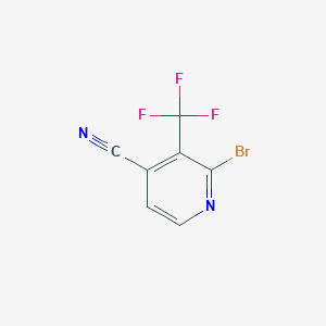 2-Bromo-3-(trifluoromethyl)isonicotinonitrile