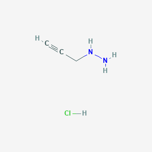 (Prop-2-yn-1-yl)hydrazine hydrochloride