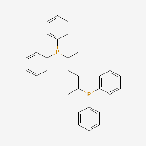 molecular formula C30H32P2 B13829653 2,5-Bis(Diphenylphosphino)hexane 
