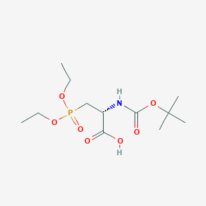 (R)-2-((tert-Butoxycarbonyl)amino)-3-(diethoxyphosphoryl)propanoic acid