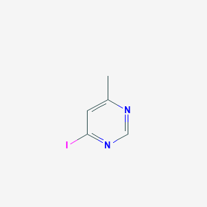 molecular formula C5H5IN2 B1382970 4-Iodo-6-methylpyrimidine CAS No. 1378865-35-0