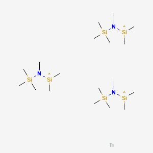 molecular formula C18H54N3Si6Ti B13829711 tris-(Hexamethyldisilazan)titanium 