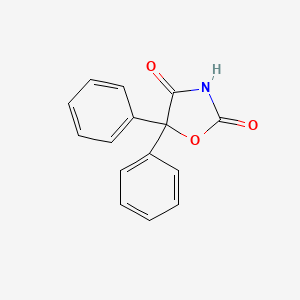 molecular formula C15H11NO3 B13829764 2,4-Oxazolidinedione, 5,5-diphenyl- CAS No. 4171-11-3