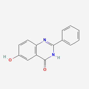 molecular formula C14H10N2O2 B13829783 2-Phenyl-quinazoline-4,6-diol 