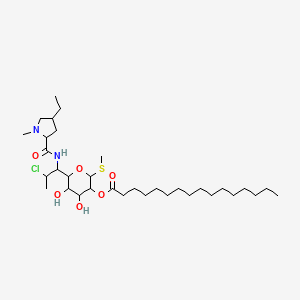 molecular formula C33H61ClN2O6S B13829806 Clindamycin B Palmitate 