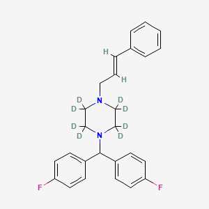 molecular formula C26H26F2N2 B13829839 Flunarizine-d8 Dihydrochloride CAS No. 120702-98-9