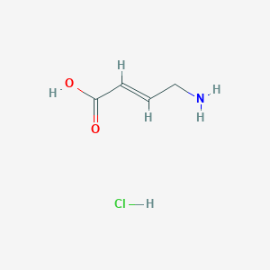molecular formula C4H8ClNO2 B1382987 4-Aminocrotonic Acid Hydrochloride CAS No. 2126899-84-9