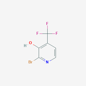 molecular formula C6H3BrF3NO B1382992 2-Bromo-3-hydroxy-4-(trifluoromethyl)pyridine CAS No. 1211526-19-0