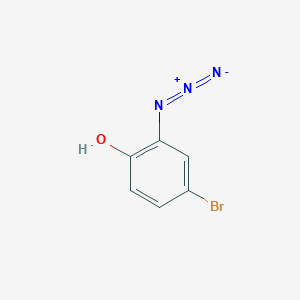 molecular formula C6H4BrN3O B1383003 2-Azido-4-bromophenol CAS No. 58018-51-2