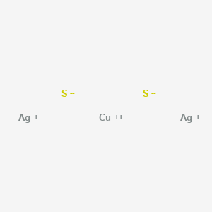 molecular formula Ag2CuS2 B13830063 Copper silver sulfide 