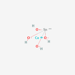 molecular formula CeH4O4Sn B13830071 Cerium(IV) stannate 