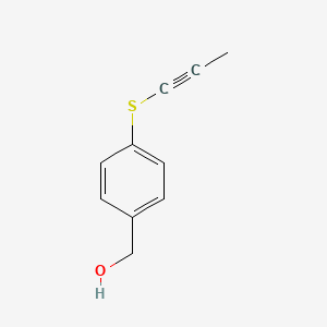 [4-(Prop-1-yn-1-ylsulfanyl)phenyl]methanol