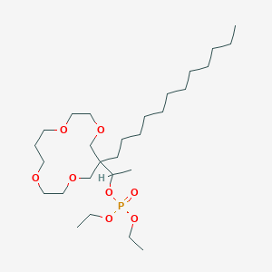 molecular formula C28H57O8P B13830117 Lithium ionophore vii(10 mg in 0.1 ml h eptane) 