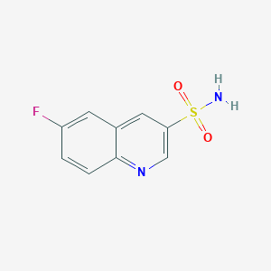 6-Fluoroquinoline-3-sulfonamide