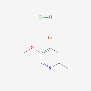 4-Bromo-5-methoxy-2-methylpyridine hydrochloride