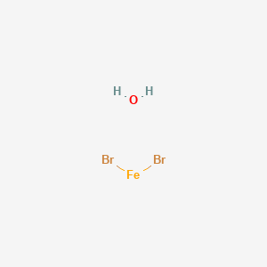 molecular formula Br2FeH2O B13830479 Iron(II)bromidehydrate CAS No. 20049-67-6