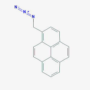 molecular formula C17H11N3 B1383053 1-(Azidomethyl)pyrene 