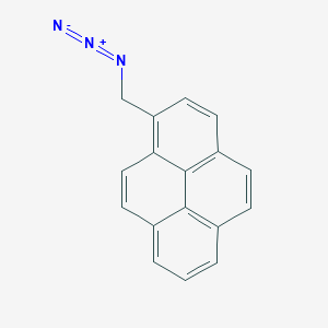 molecular formula C17H11N3 B1383053 1-(Azidomethyl)pyrene CAS No. 1006061-57-9