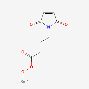 molecular formula C8H8NO5Sn B13830581 CID 91872990 