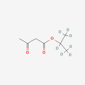 molecular formula C7H12O3 B13830689 Isopropyl Acetoacetate-d7 