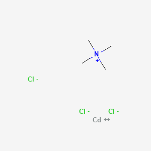 molecular formula C4H12CdCl3N B13830808 Tetramethylammonium trichlorocadmate 