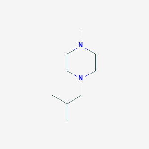molecular formula C9H20N2 B13830815 1-Methyl-4-(2-methylpropyl)piperazine 