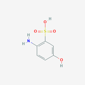 molecular formula C6H7NO4S B13830828 2-Amino-5-hydroxybenzene-1-sulfonic acid CAS No. 2835-05-4