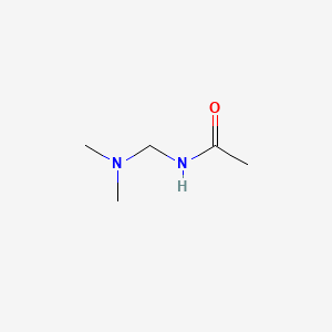molecular formula C5H12N2O B13830873 Acetamide, N-((dimethylamino)methyl)- CAS No. 38221-31-7