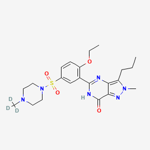 molecular formula C22H30N6O4S B13830896 Iso Sildenafil-d3 