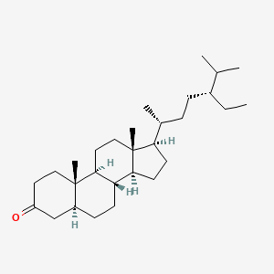 molecular formula C29H50O B13830949 5alpha-Stigmastan-3-one CAS No. 5060-25-3