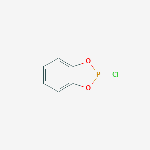 molecular formula C6H4ClO2P B013831 o-Phenylene phosphorochloridite CAS No. 1641-40-3