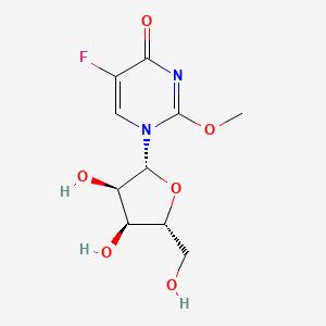 molecular formula C10H13FN2O6 B13831453 Uridine,5-fluoro-2'-O-methyl- 