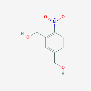 molecular formula C8H9NO4 B1383148 1,3-Benzenedimethanol, 4-nitro- CAS No. 1253261-36-7