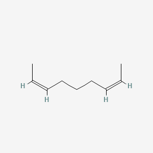molecular formula C9H16 B13831500 cis,cis-2,7-Nonadiene CAS No. 36901-84-5