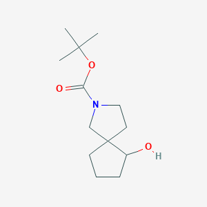 tert-Butyl 6-hydroxy-2-azaspiro[4.4]nonane-2-carboxylate