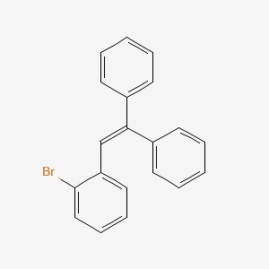molecular formula C20H15Br B13831637 2-(2-Bromophenyl)-1,1-diphenylethene CAS No. 4707-75-9