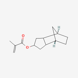 molecular formula C14H20O2 B13831700 Dicyclopentanyl Methacrylate, (stabilized with MEHQ) 