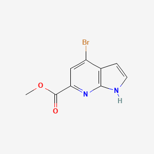 methyl 4-bromo-1H-pyrrolo[2,3-b]pyridine-6-carboxylate