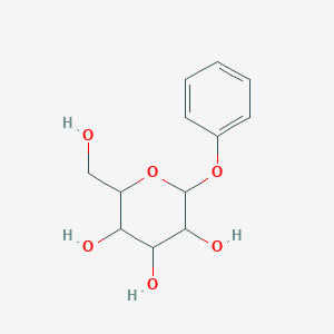 molecular formula C12H16O6 B013832 Phenyl alpha-D-glucopyranoside CAS No. 4630-62-0