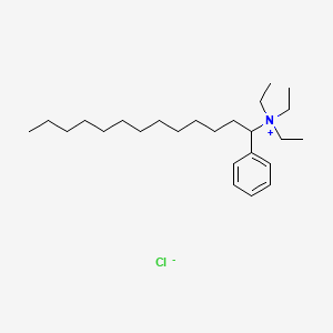 molecular formula C25H46ClN B13832097 (Dodecylbenzyl)triethylammonium chloride CAS No. 28679-24-5
