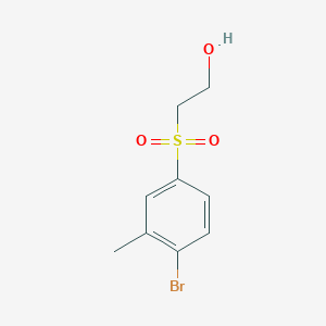 2-(4-Bromo-3-methyl-benzenesulfonyl)-ethanol
