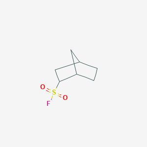molecular formula C7H11FO2S B1383231 Bicyclo[2.2.1]heptane-2-sulfonyl fluoride CAS No. 700-25-4