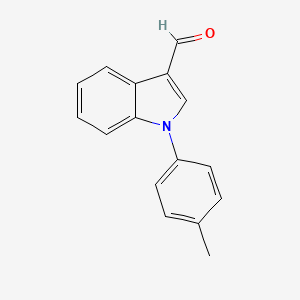 molecular formula C16H13NO B1383235 1-(4-methylphenyl)-1H-indole-3-carbaldehyde CAS No. 1146220-76-9