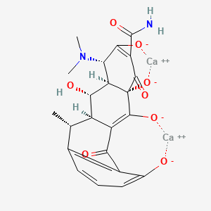 molecular formula C22H20Ca2N2O8 B13832677 Doxycycline calcium 