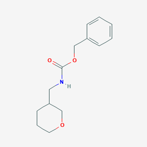Benzyl ((tetrahydro-2H-pyran-3-yl)methyl)carbamate