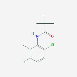 molecular formula C13H18ClNO B1383308 N-(6-chloro-2,3-dimethylphenyl)-2,2-dimethylpropanamide CAS No. 1313227-93-8