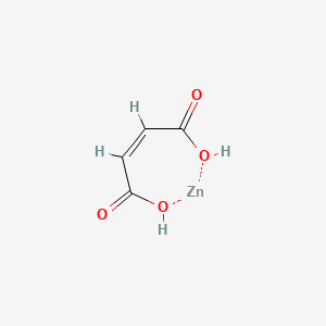molecular formula C4H4O4Zn B13833253 (Z)-but-2-enedioic acid;zinc 