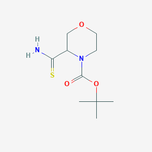 Tert-butyl 3-carbamothioylmorpholine-4-carboxylate