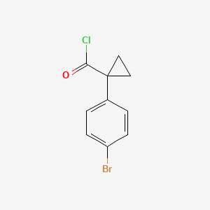 1-(4-Bromophenyl)cyclopropanecarbonyl chloride